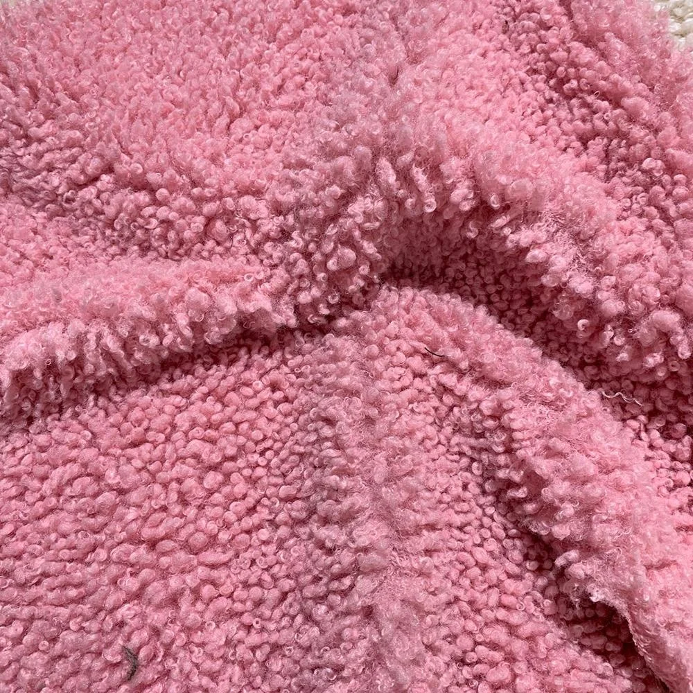 Лидер продаж, однотонная Красивая трикотажная ткань из искусственного меха для одежды, домашнего текстиля, игрушек