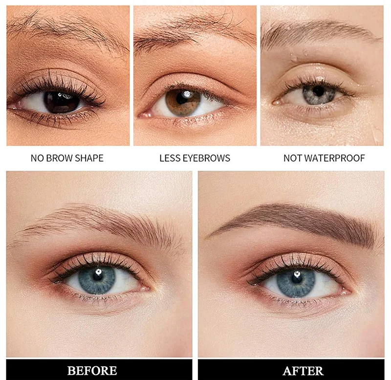 Private Label Cosmetic Empty Tube Containers For Brow Gel Organic Strong Hold Vegan Waterproof Eyebrow Styling Lamination Gel