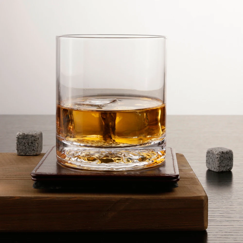 Stocked Handmade Crystal Whiskey Glass Clear Whiskey Glasses Rocks Glass With Competitive Price
