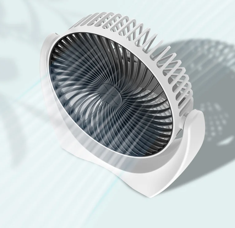 Домашний портативный вентилятор с тремя скоростями мощный воздушный охладитель настольный мини-вентилятор USB-зарядкой