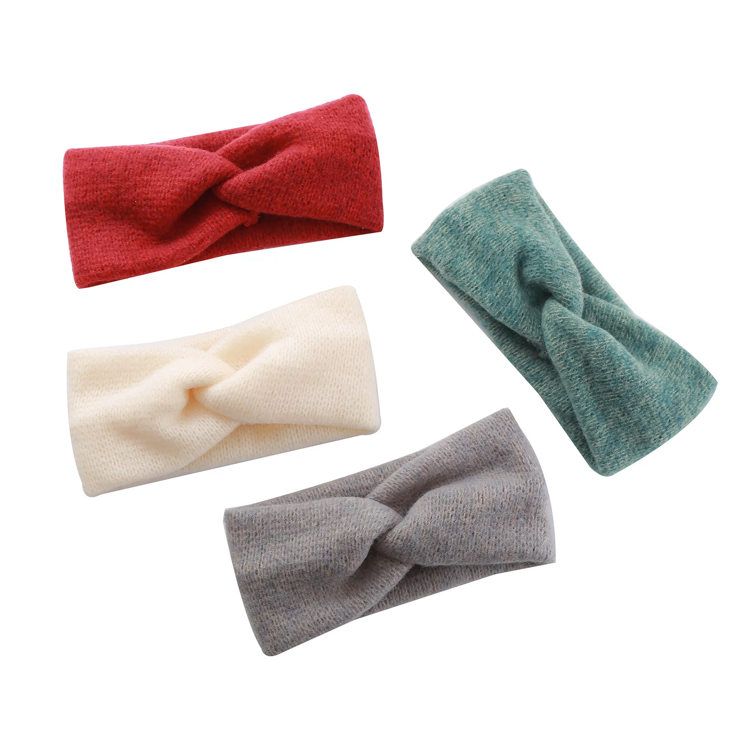 Soft Knit Warmer Headband,Fashion Turban Stretch Knot Hairbands Warmer Ear for Women Girls Winter