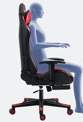 E-sports computer comfortable sedentary office reclining ergonomic gaming chair adjustable and rotating seat