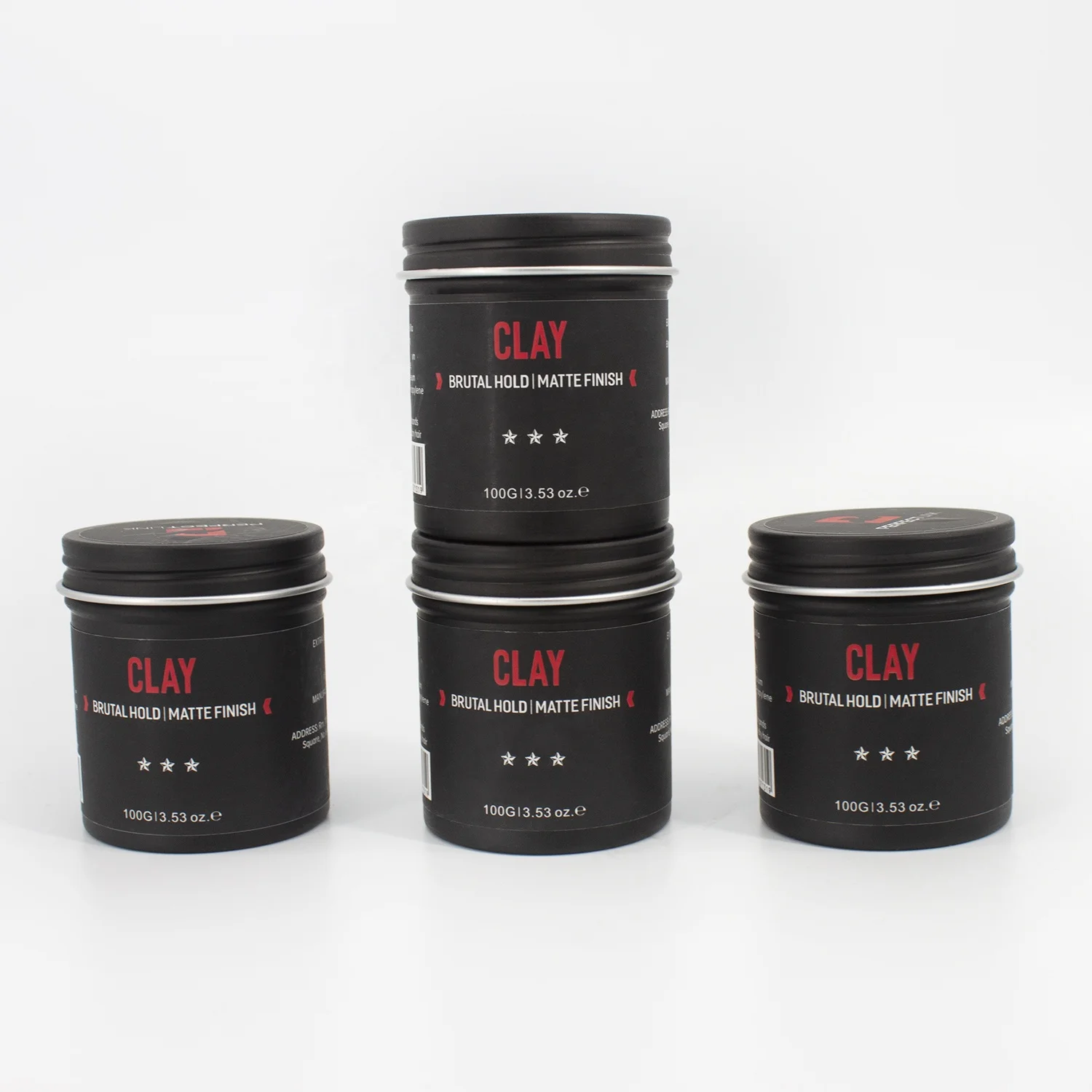 Strong Hold Hair Pomade For Men Medium Shine Water Based Wax Like Flake Free Hair Gel Easy To Wash Out All Day Hold