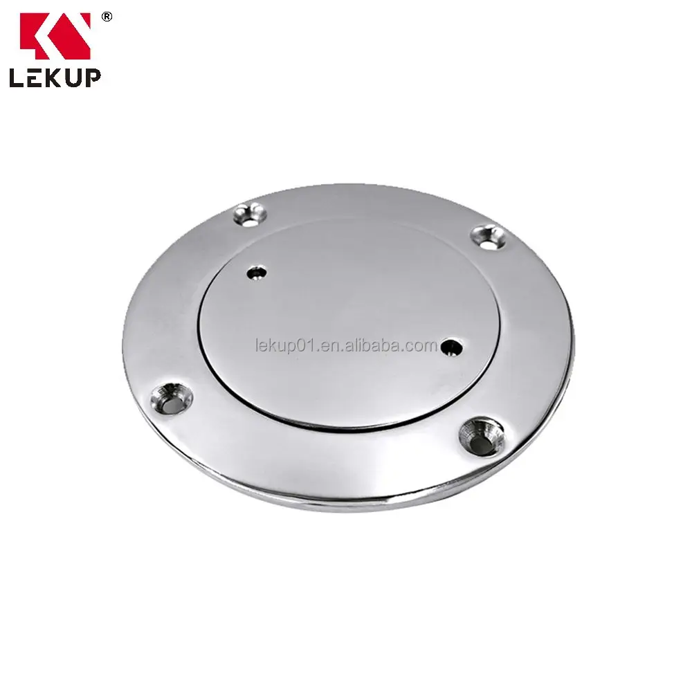 Marine Inspection Hatch Cover Deck Plate Boat Floor Deck Round Access Hatch Yacht Accessories 316 Stainless Steel Deck Plate