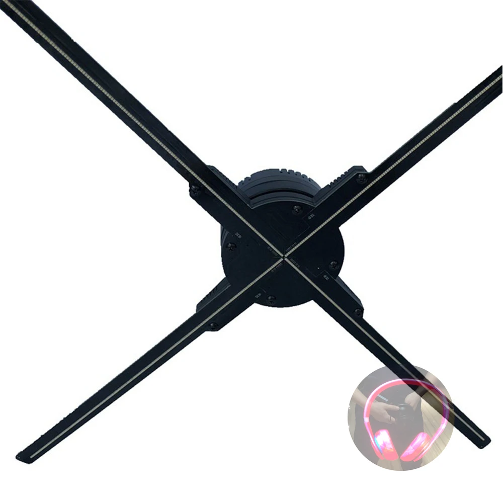 Manufacturer Supplier Customized Naked Eye 3D Fan Screen Anime Display For Advertising