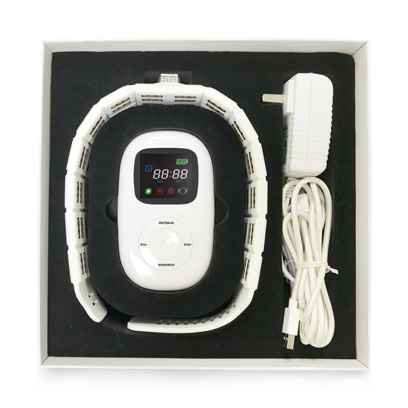 Far Infrared Laser Therapy Spine Massage Machine for Neck Pain Relief Device Cervical Traction Rehabilitation Equipment