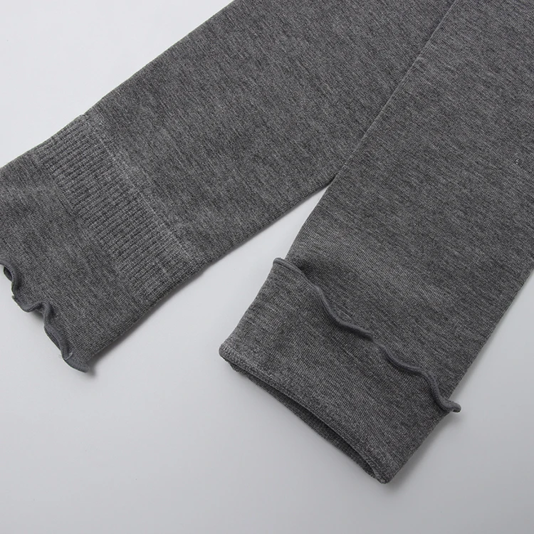 Hosiery factory custom simple design soft cotton knitted baby children tights