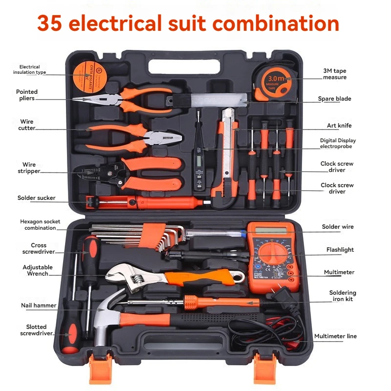 Big Tree Wholesale Best Price Customized 20 Pcs Telecommunications Hand Tool Suit Kit Combination Hardware Tool