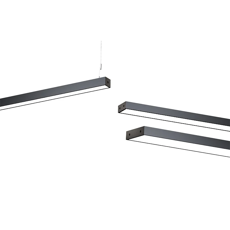 VACE Hanging Lights Education Linear Ceiling Chandeliers Led Pendant Lights For Office Super Market Home