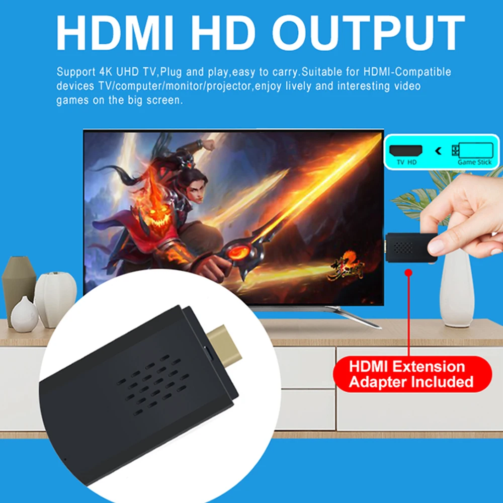 Topleo android tv box electronic boxing game machine 4k video fc retro  game console game stick