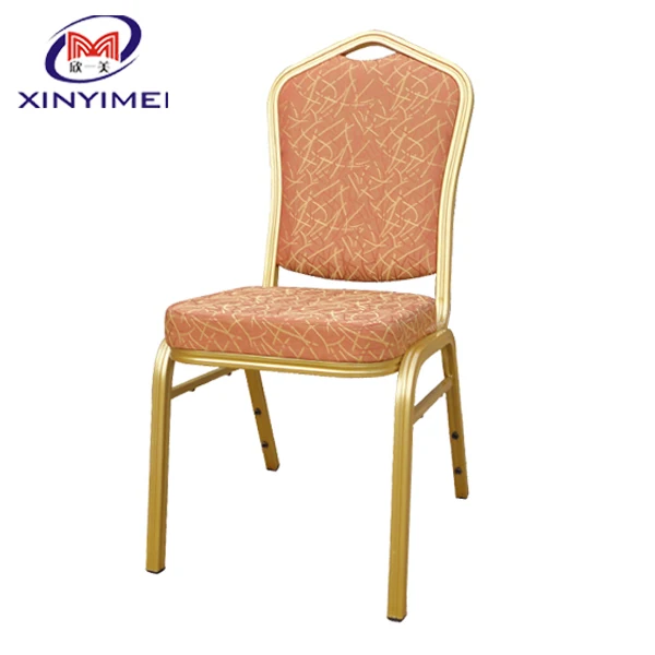 Hotel Furniture Chair Metal Modern Aluminum Frame Luxury Dining Chairs Monoblock Chair Pakistan Cheap Used Stacking Banquet