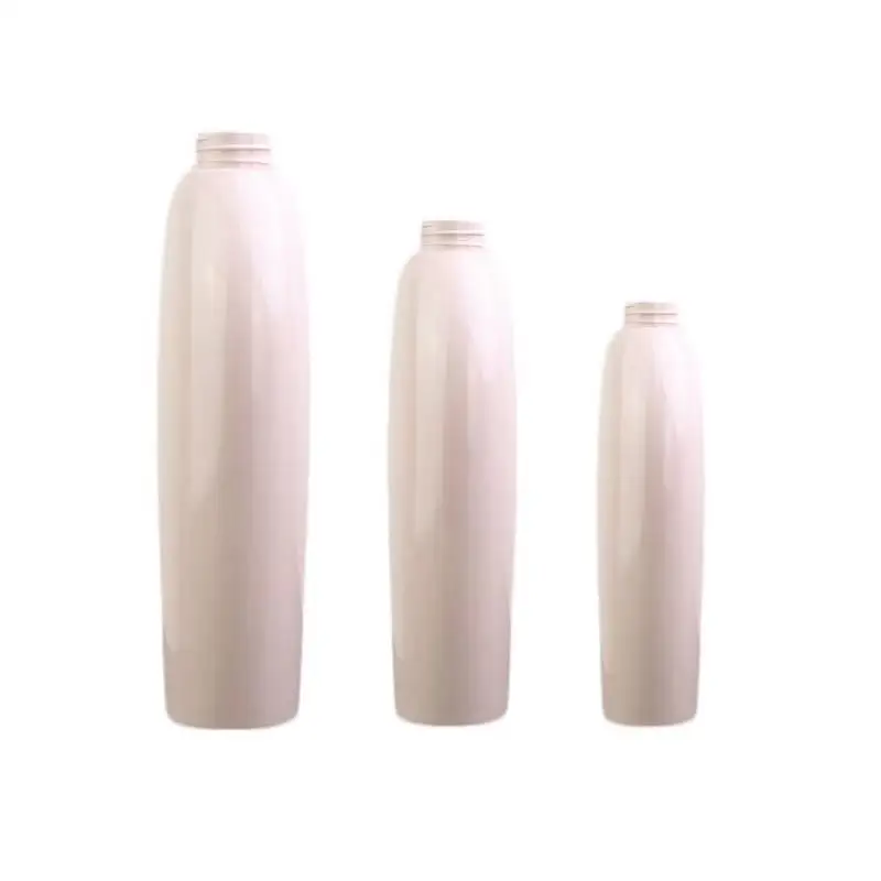 Spot 500ml little black dress pink oval shower gel shampoo flat bottle PET conditioner body lotion lotion bottle