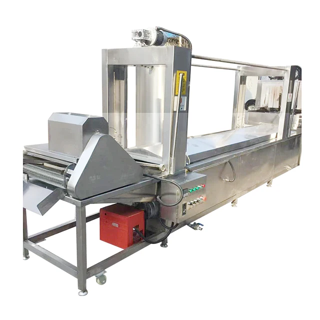 5 year guarantee gas electric continuous frozen deep  frying chicken french for fried chips  chicken fries fryer machine price