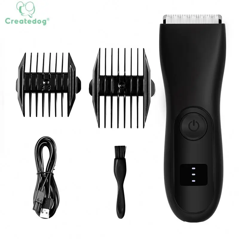 Wet Dry Hair Trimmer Beard Grooming Trimer Facial Body Hair Clipper Professional Hair Cutting Set