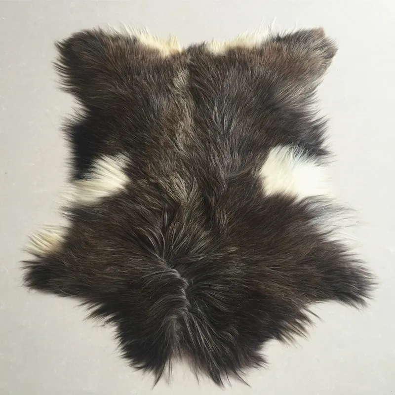 Wholesale natural Home Decorative goat fur rug