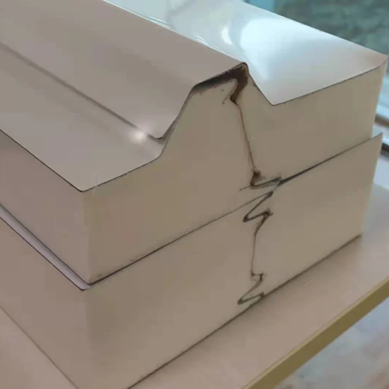 FM approval Color steel  ceiling polyurethane foam sandwich panel for Roof &Wall