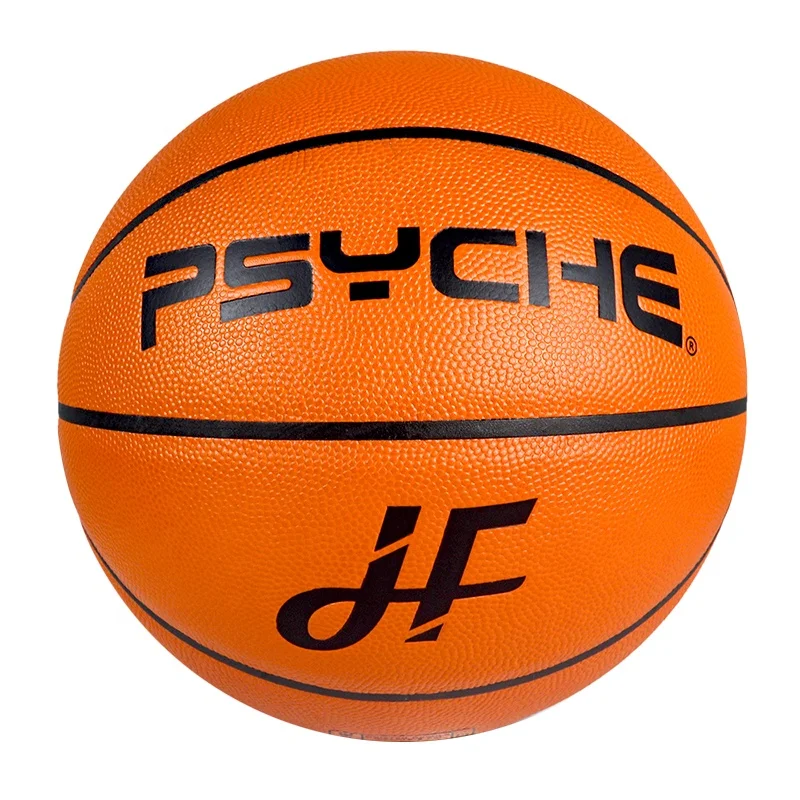 PSYCHE factory clearance sale High quality Full Grain Leather  Basketball Game Ball For Indoor basketball oem