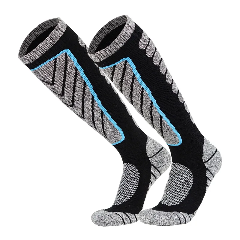 Wholesale High Quality Adult Unisex Outdoor Sweat Absorption Cotton Winter Snow Mountaineering Long Tube Sports Ski Socks