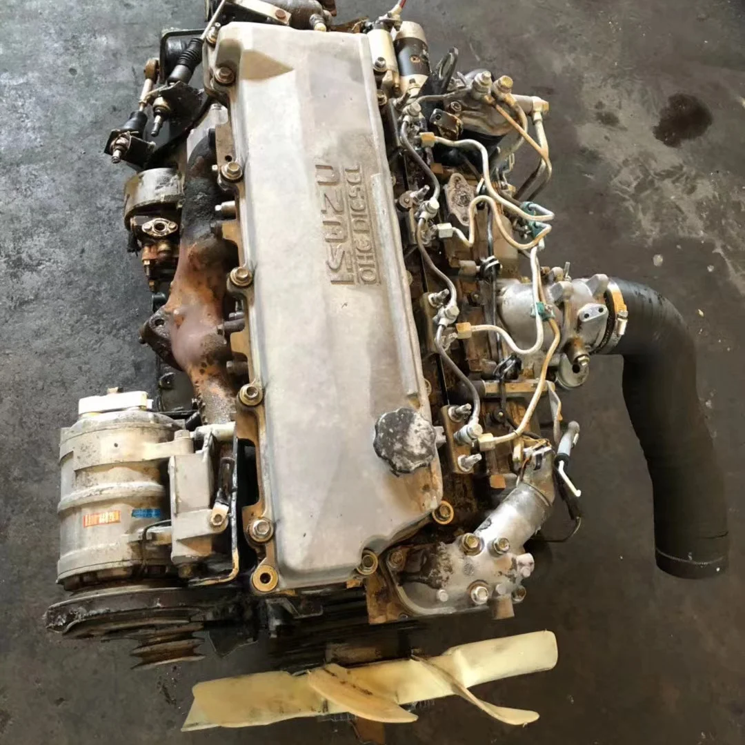 Used Engine Used Truck NPR 4HF1 4.33L  4cylinder complete engine assy motor 6.6Ton For ISUZU