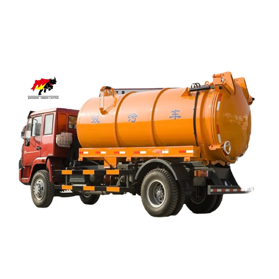 Sludge Disposal Fecal Truck Septic Sewer Cleaning Jetting Tank Truck Vacuum Sewage Suction Truck