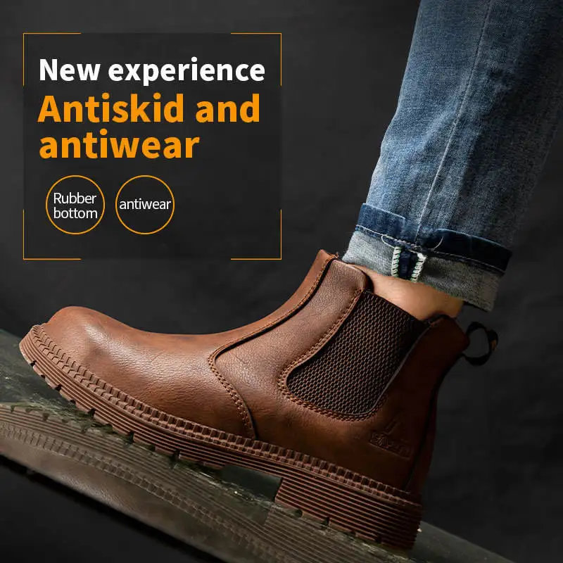 In Korea Safety Shoes Egypt Trade Steel Toe Cap For Sale Women Men Casual Botas De Seguridad Trabajo Industrial Safety Boots