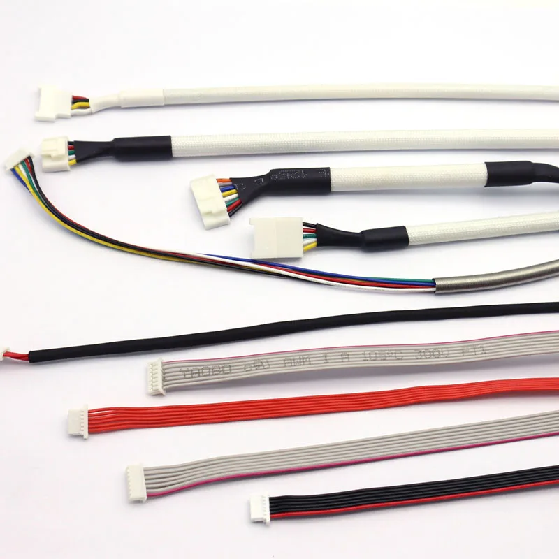 Connecting Cable Harness Resistance Silicone Wiring custom flat waterproof ribbon wire harness manufacturer connection line