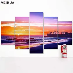 Simple design modern bedroom decoration art supplies canvas painting panels