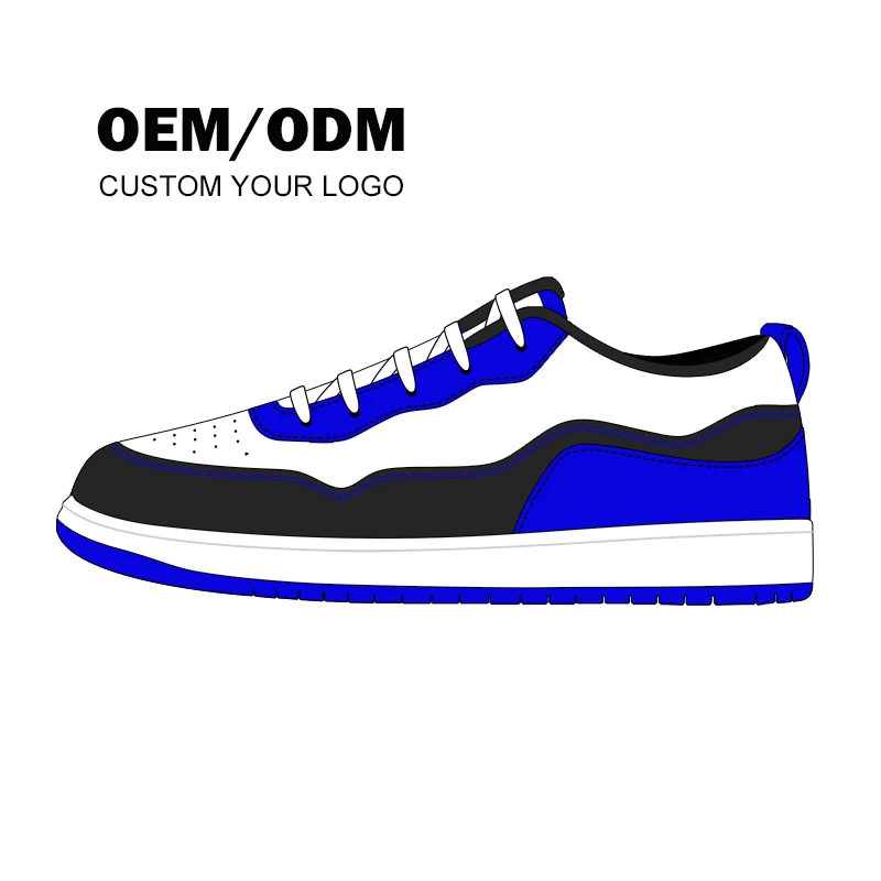 MNV Custom Logo Low Retro Men Basketball Leather Sneakers Skateboard Shoes