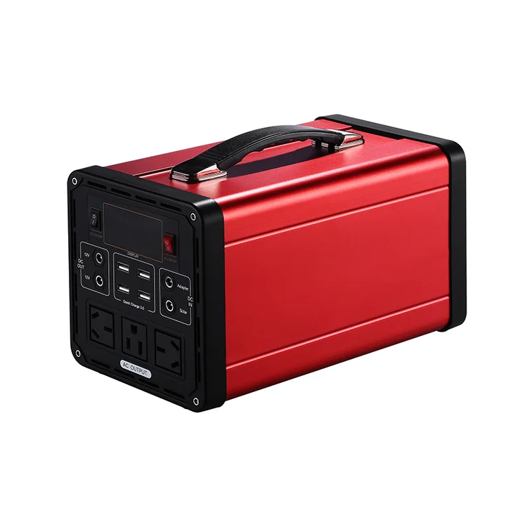 
PUXICOO AC 110/220V Outlet Power Bank 12V DC 4*USB-5V Power Station Home Outdoor Camping Emergency Solar Generator Power Bank 