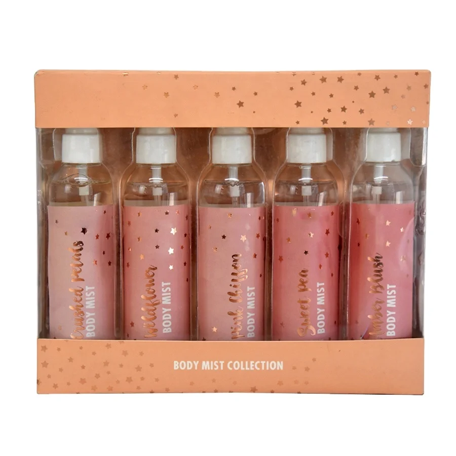 Custom Body Spray Perfume Bath and Body Care Body Mist Gift Sets for Women Parfum Provided Female Promotion Gift Bathroom Clean