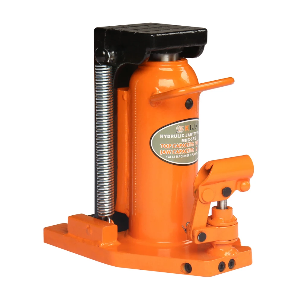 MHC-15RS factory wholesale 30t 15t high strength small hydraulic Toe Claw Jack for machine container cargo lifting and moving