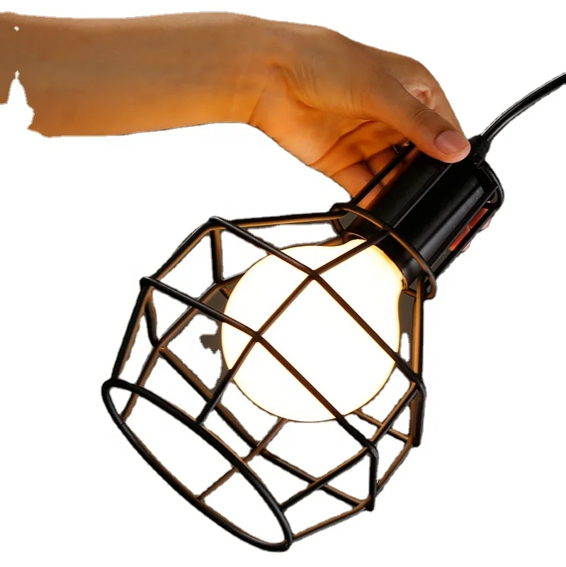 Retro loft hanging wire Suspended chandelier creative personality single restaurant bar table industrial lamp Edison bulb