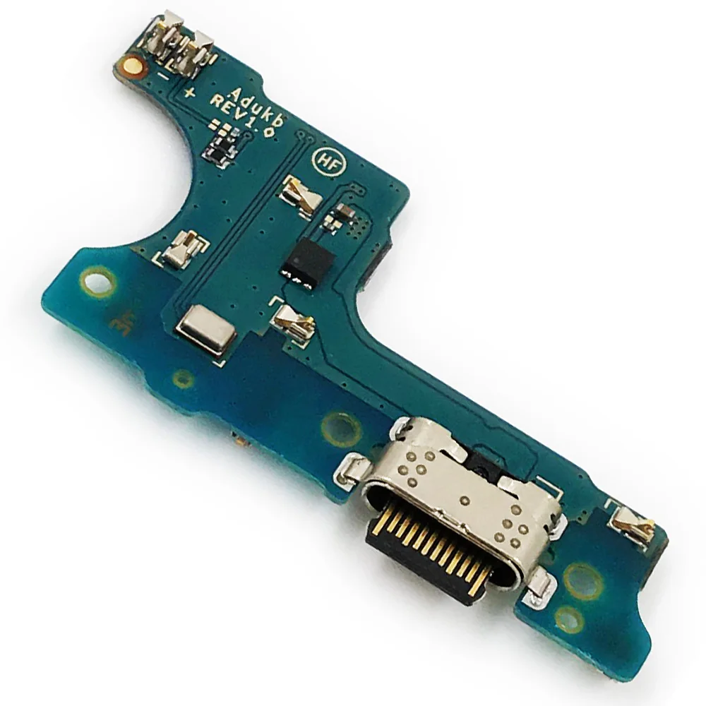 Оригинальный зарядный USB-порт гибкий кабель для Samsung A01 Core MIC наушники аудио зарядное устройство разъем Запасная