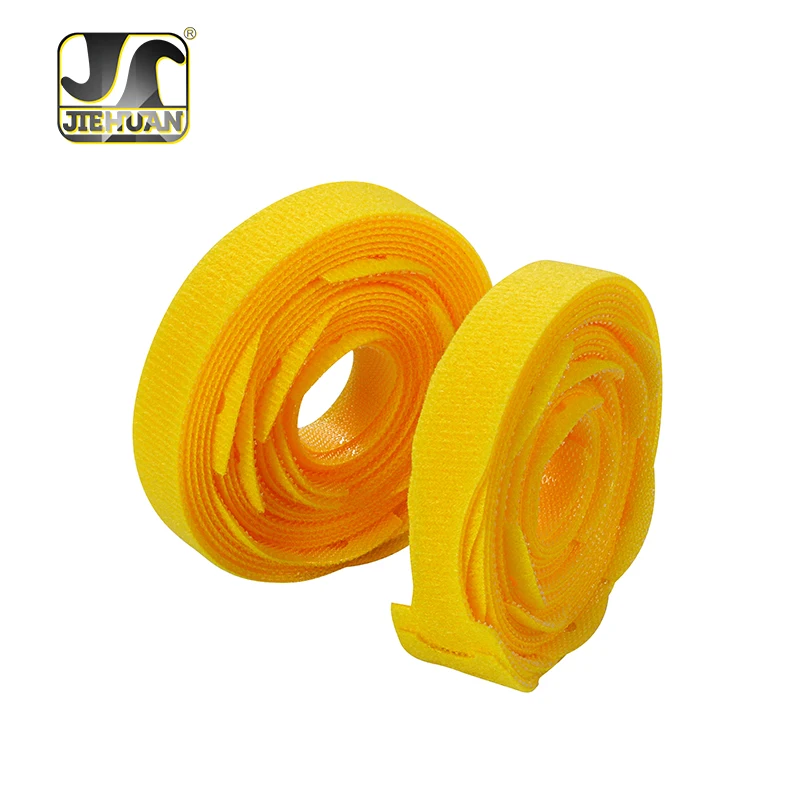 factory whosale nylon eco-friendly back to back hook and loop cable tie for Cycling and motorcycling