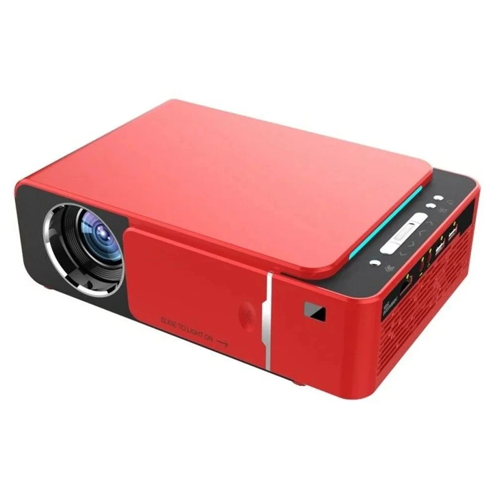 Salange T6 Wi-Fi мини проектор Родной 720P Поддержка 1080P 2600 люмен ЖК дисплей светодиодный портативный домашний кинотеатр