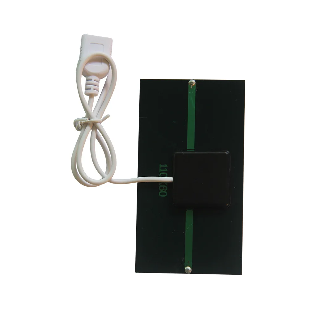 Мини DIY Солнечная Панель зарядное устройство 1 Вт 6 В солнечное с USB для мобильного Power Bank небольшая солнечная энергетическая система 110*60