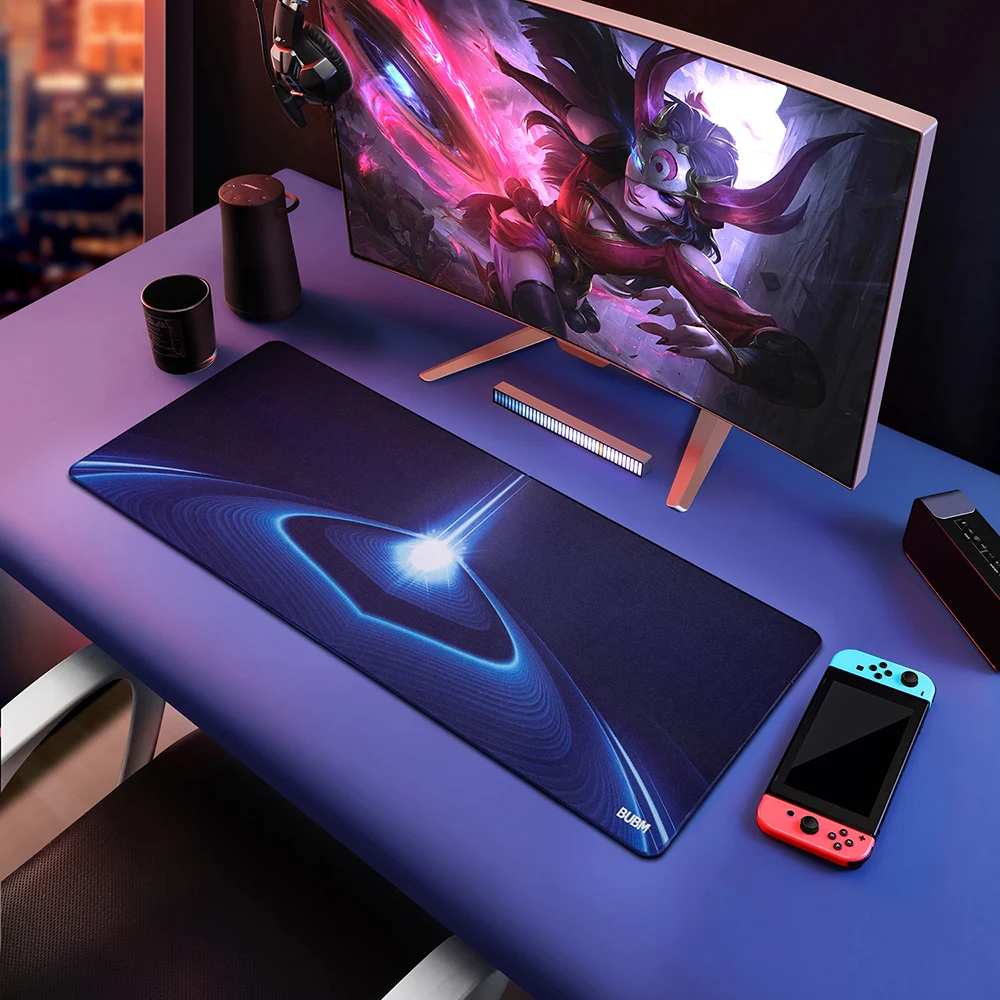 BUBM Game Play Mat Sublimation Neoprene Rubber Yugioh Playmat Custom Design Printed Anime Logo Mouse Pad