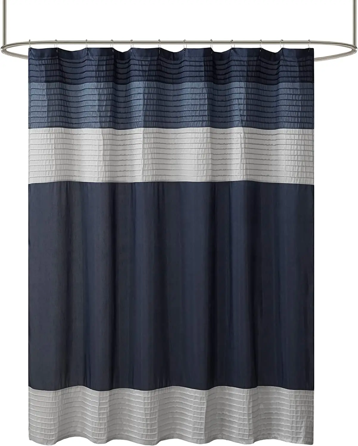 Polyester  Hotel Luxury Waterproof Decorative Shower Curtains for Bathroom  Bath Accessories Hotel Style