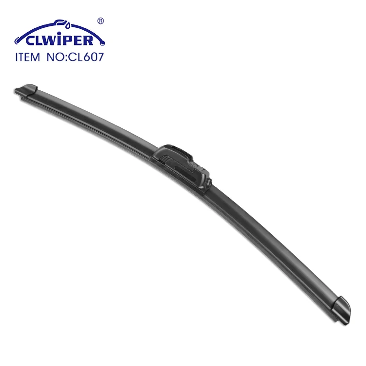 CLWIPER CL607 12-28 дюймов Заводская дешевая цена бескаркасные мягкие бескостные банановые плоские лезвия лобовое стекло автомобиля универсальное лезвие