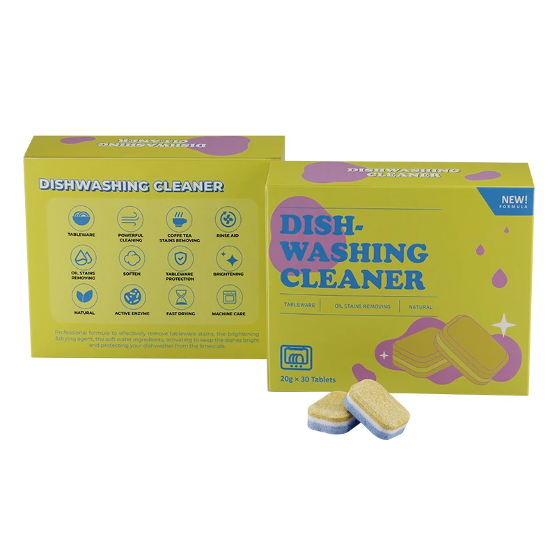 Household Strong Cleaning Dishwasher Tablets for Auto Dish-Washing Machine