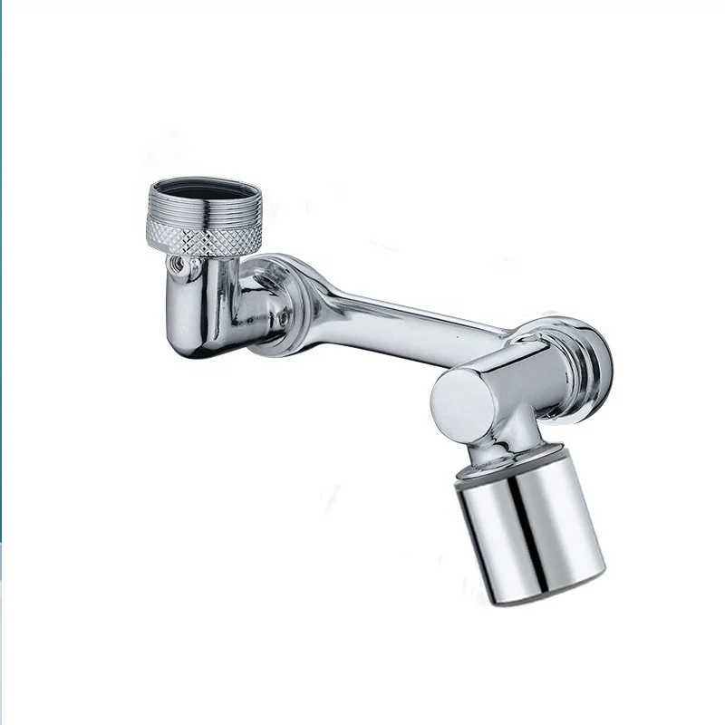 1080 Degree Rotatable Faucet Aerator Splash Filter Bathroom washbasin sink Faucet Adaptor 2 Spray Modes For Kitchen Tap