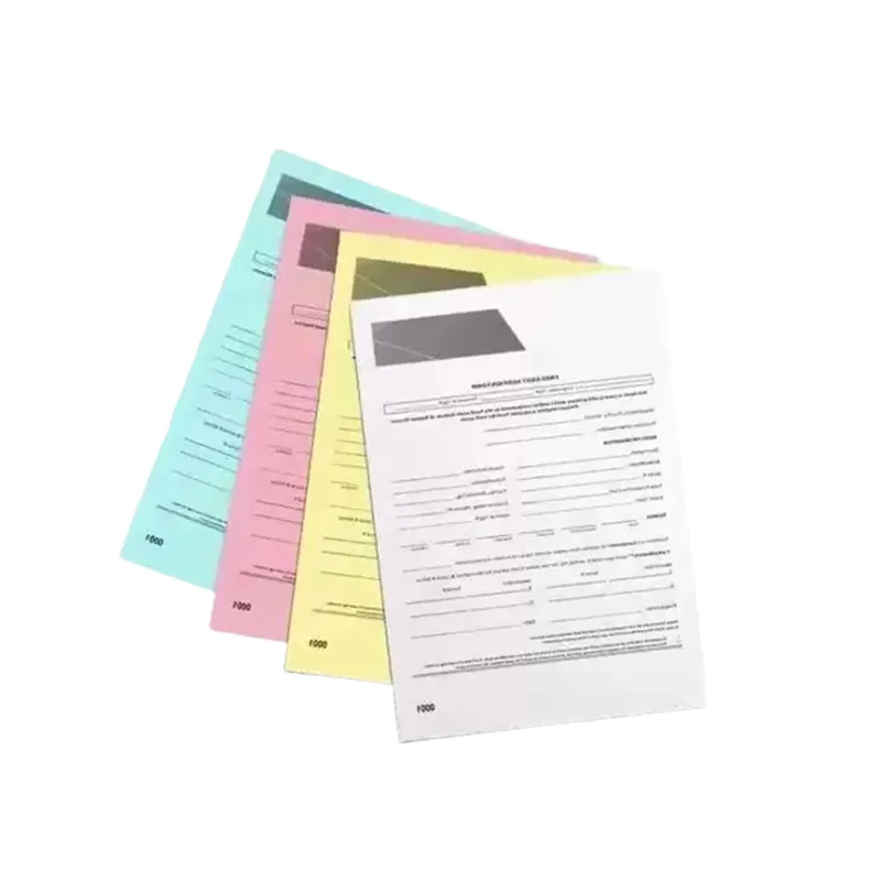 Good Price Computer Paper Form NCR Printing Office Invoice Ream Preimum Manufacturer Continuous Carbonless Copy Paper