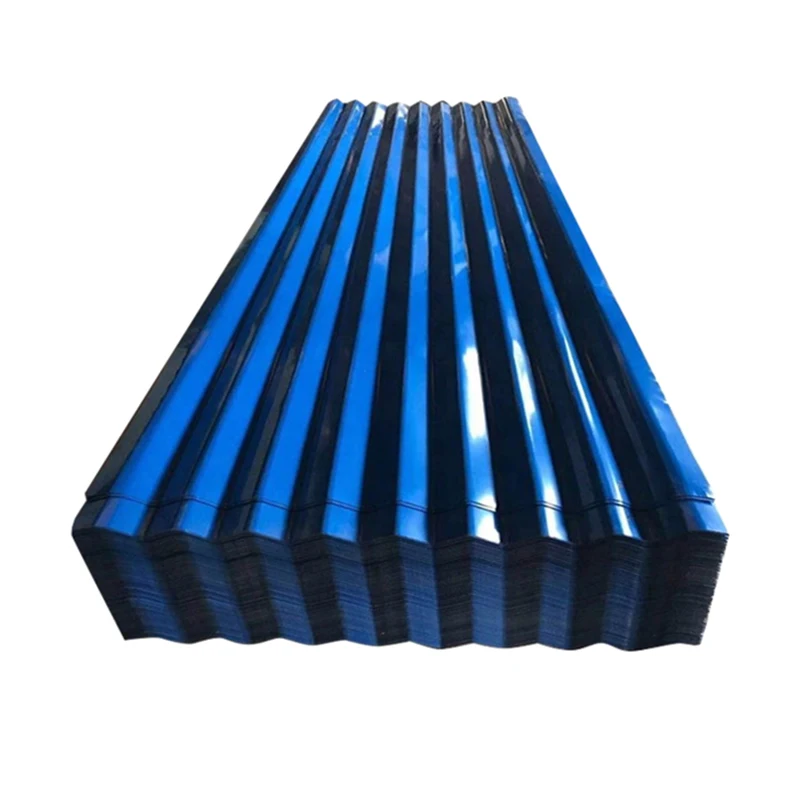 Hot selling galvanized corrugated roofing sheet as ral 3002 astm a527 a526 g90 z275 color coated steel plate