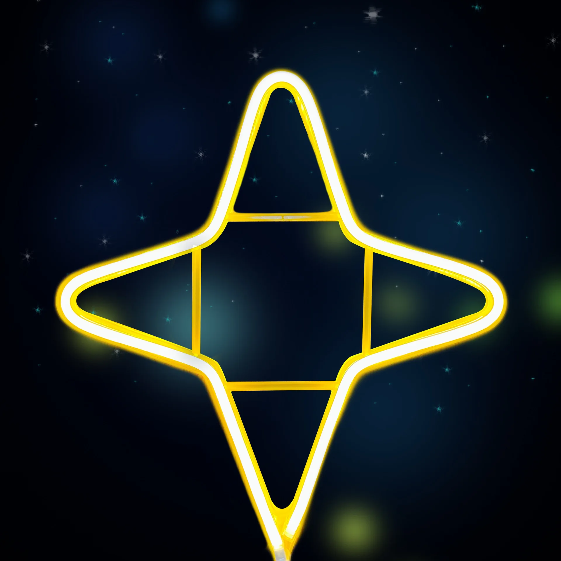 Ramadan Lighting Neon Sign LED Flexible Neon Light Colorful Hanging Light for Wall Tree Decoration