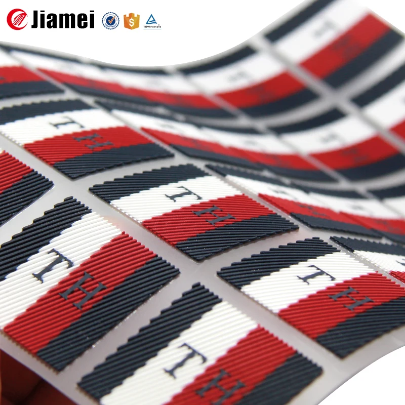 Силиконовая термоклейкая наклейка высокой плотности на заказ