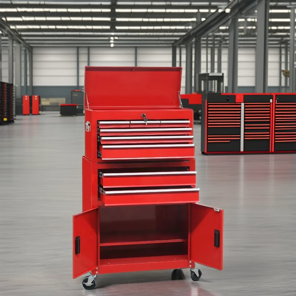 Tool Chest 6-Drawer Rolling Tool box customized  OEM Metal Workstation Storage Cabinet for  industrial use