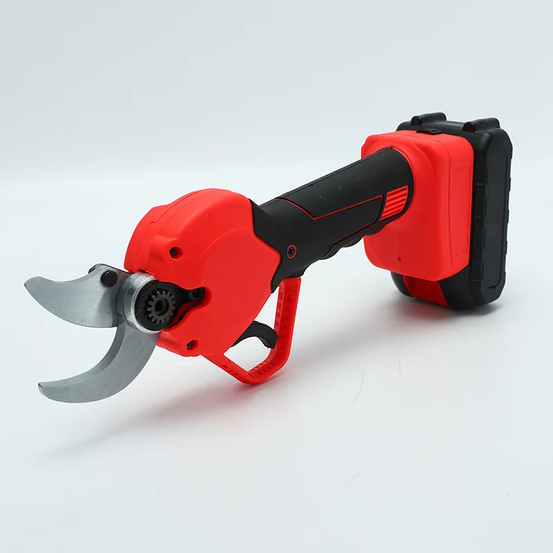 Portable Ergonomic Electric Pruning Scissors Rapid Cut Tree Branch Cutter Powerful DIY Gardening Tool with Battery Power Source