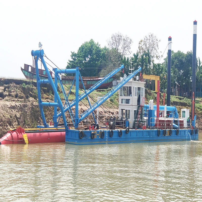 Julong 16 inch suction and discharge cutter suction dredger