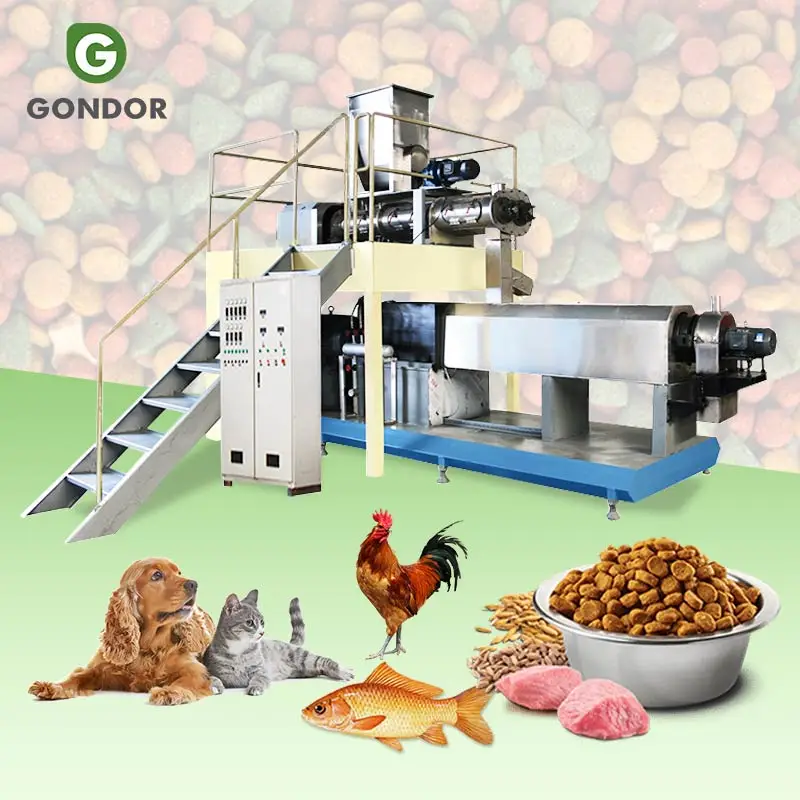 Food Manufacturing Livestock Feed Pellet Make Large Machine Produce Fis Floating Pellet for That South Africa