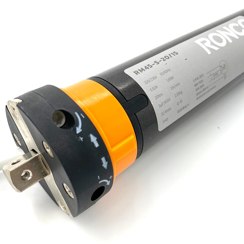 Ronco RM45 роликовый затвор, трубчатый двигатель переменного тока с сертификацией CCC